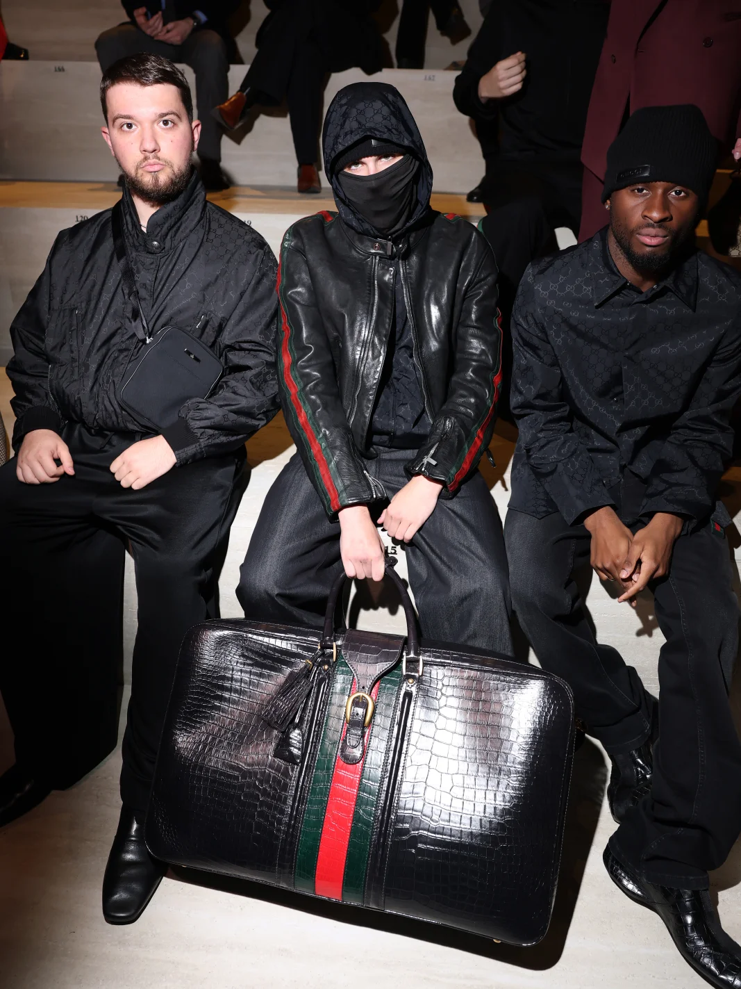 EsDeeKid на показе Gucci, осень-зима 2026