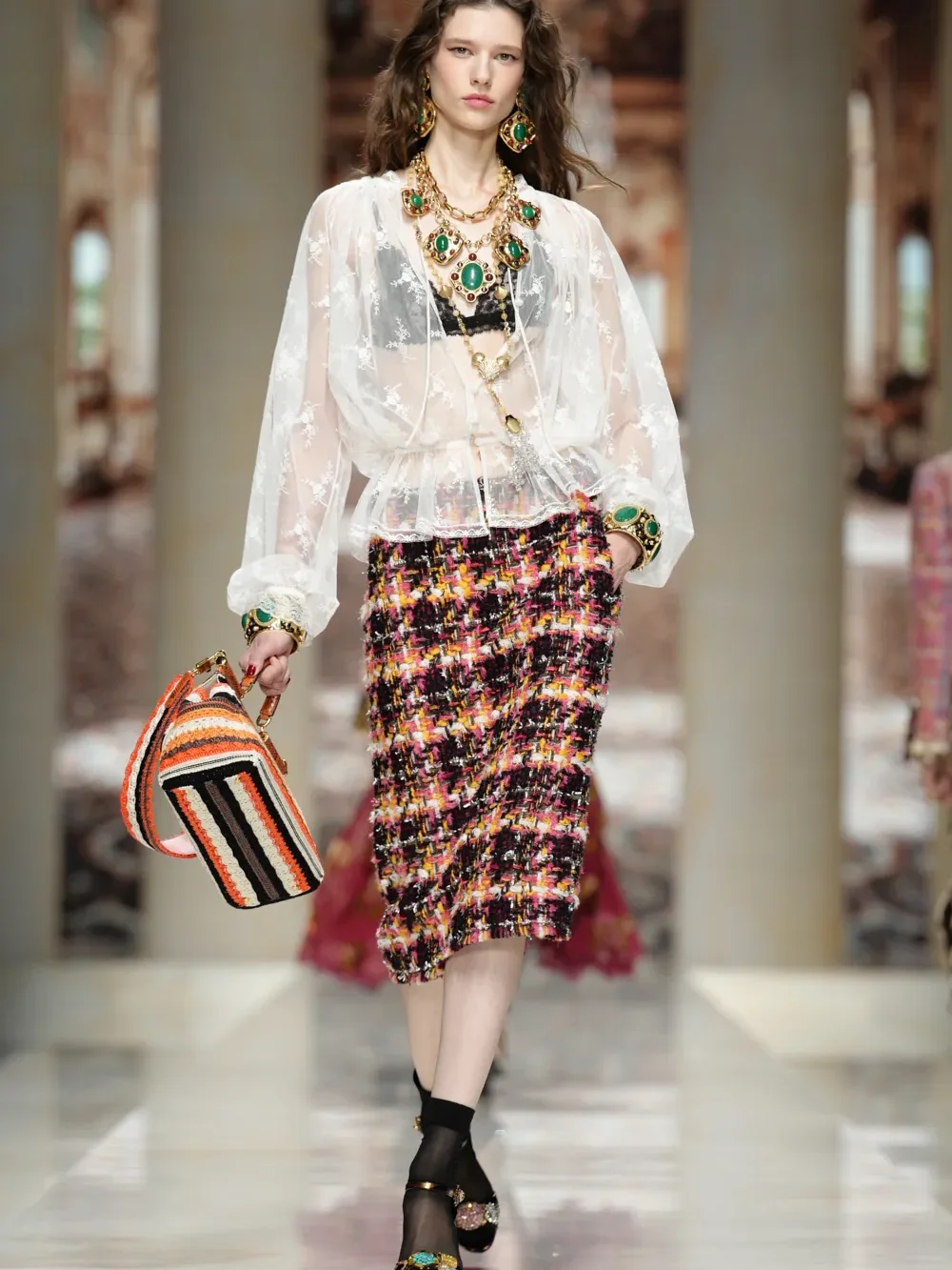 Dolce & Gabbana, дольче габбана, неделя моды в милане, показ, весна-лето 2027, ss27, тренды, новая коллекция