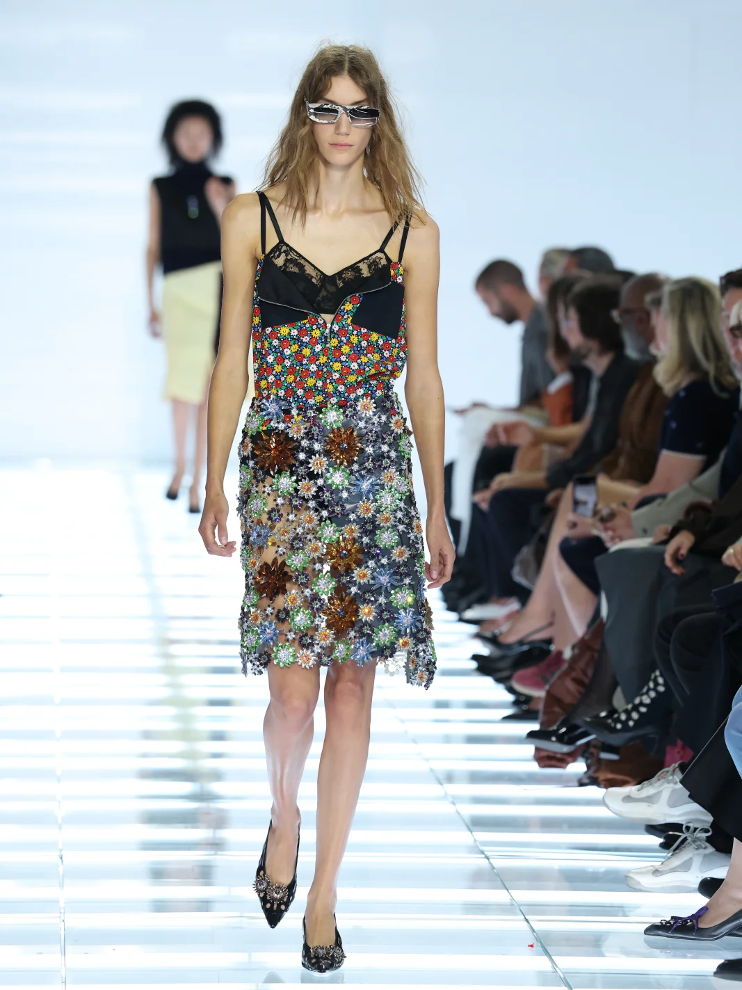 Prada, прада, показ, весна-лето 2027, неделя моды в милане, женская коллекция, новая коллекция, женские юбки, Миучча Прада, Раф Симонс