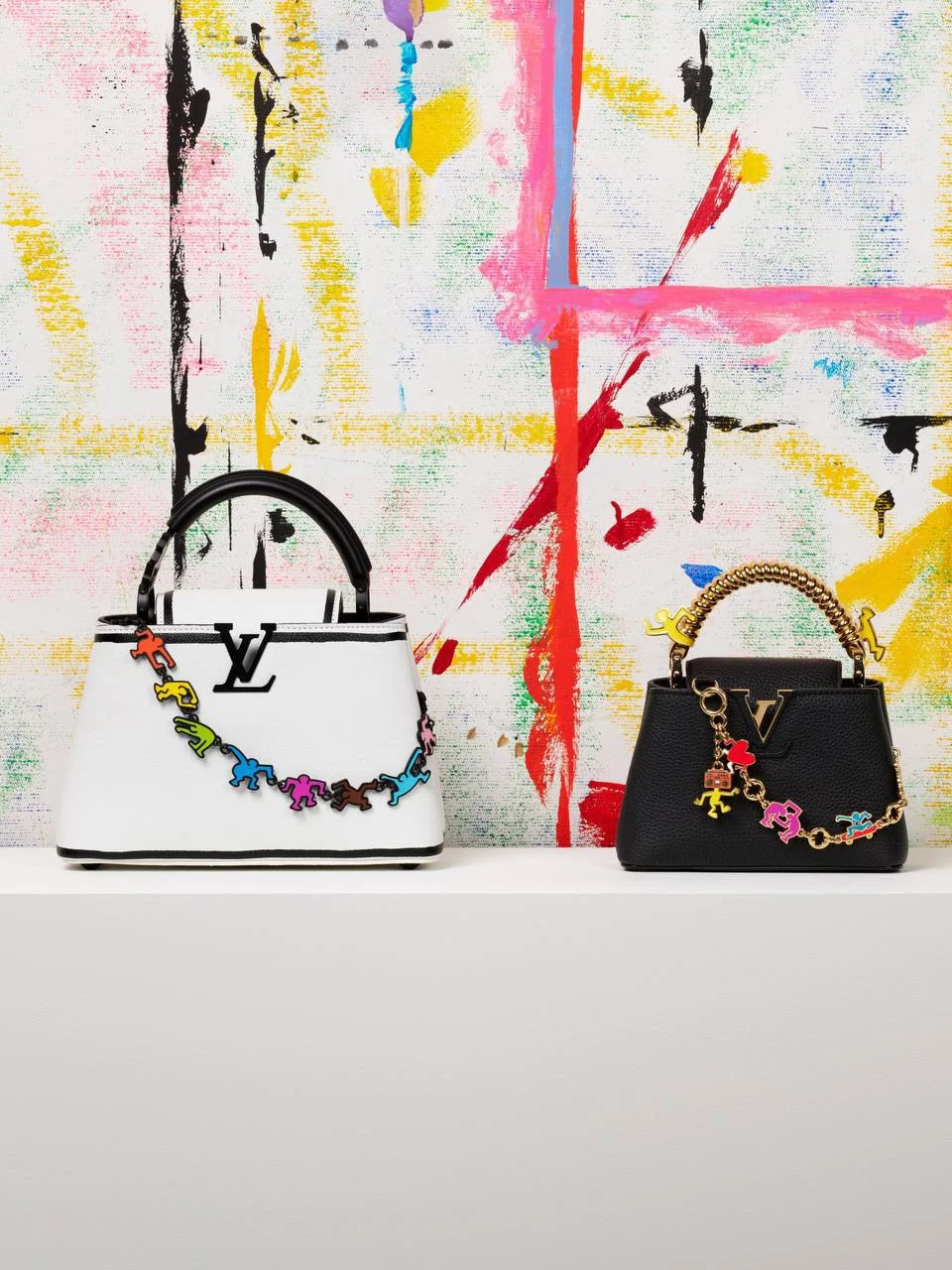 Louis Vuitton, луи виттон, Кит Харинг, Artycapucines, новинки, сумки, аксессуары, поп-арт