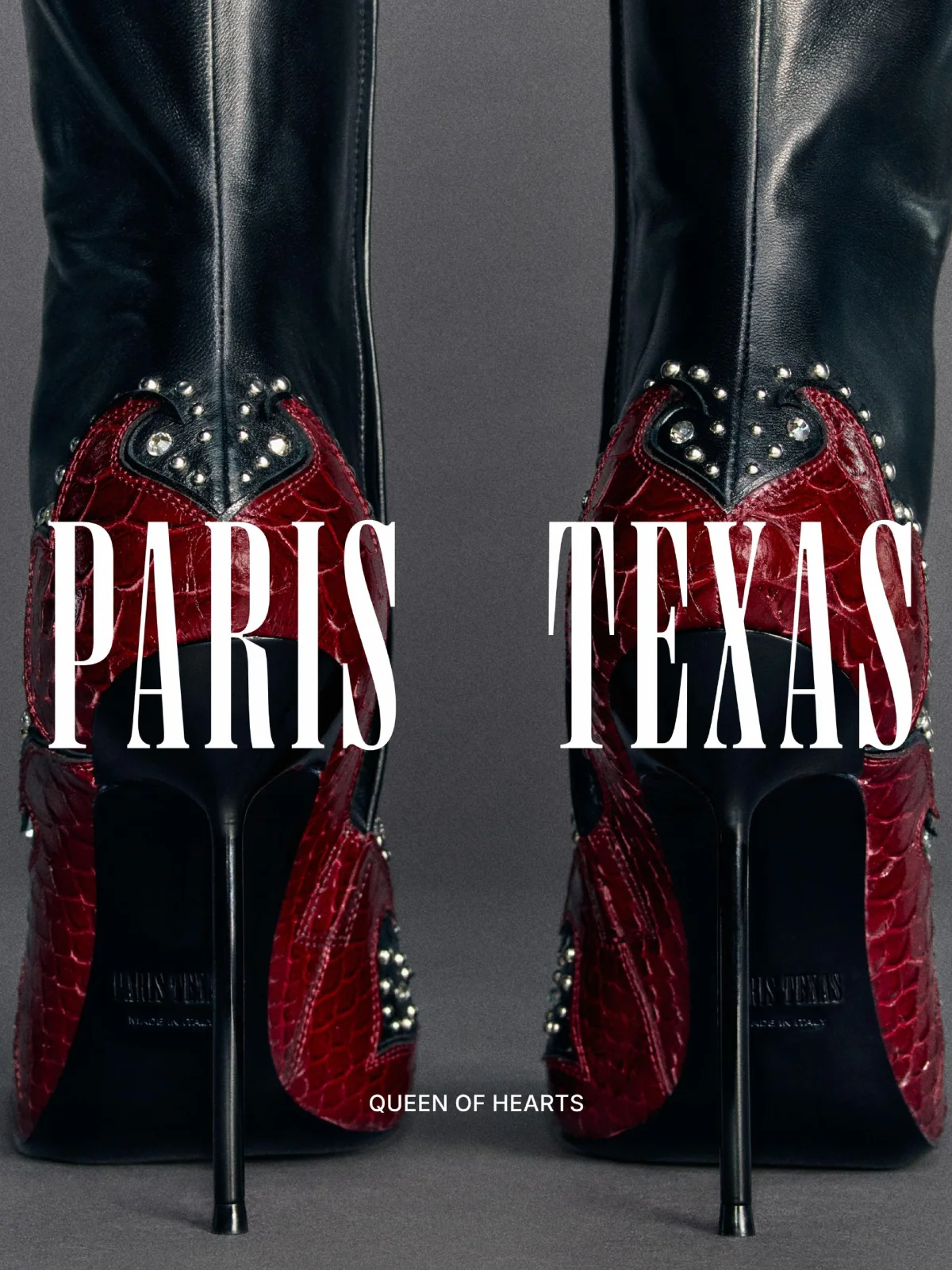 paris texas модная обувь купить новая коллекция рекламная кампания кала морагас queen of hearts