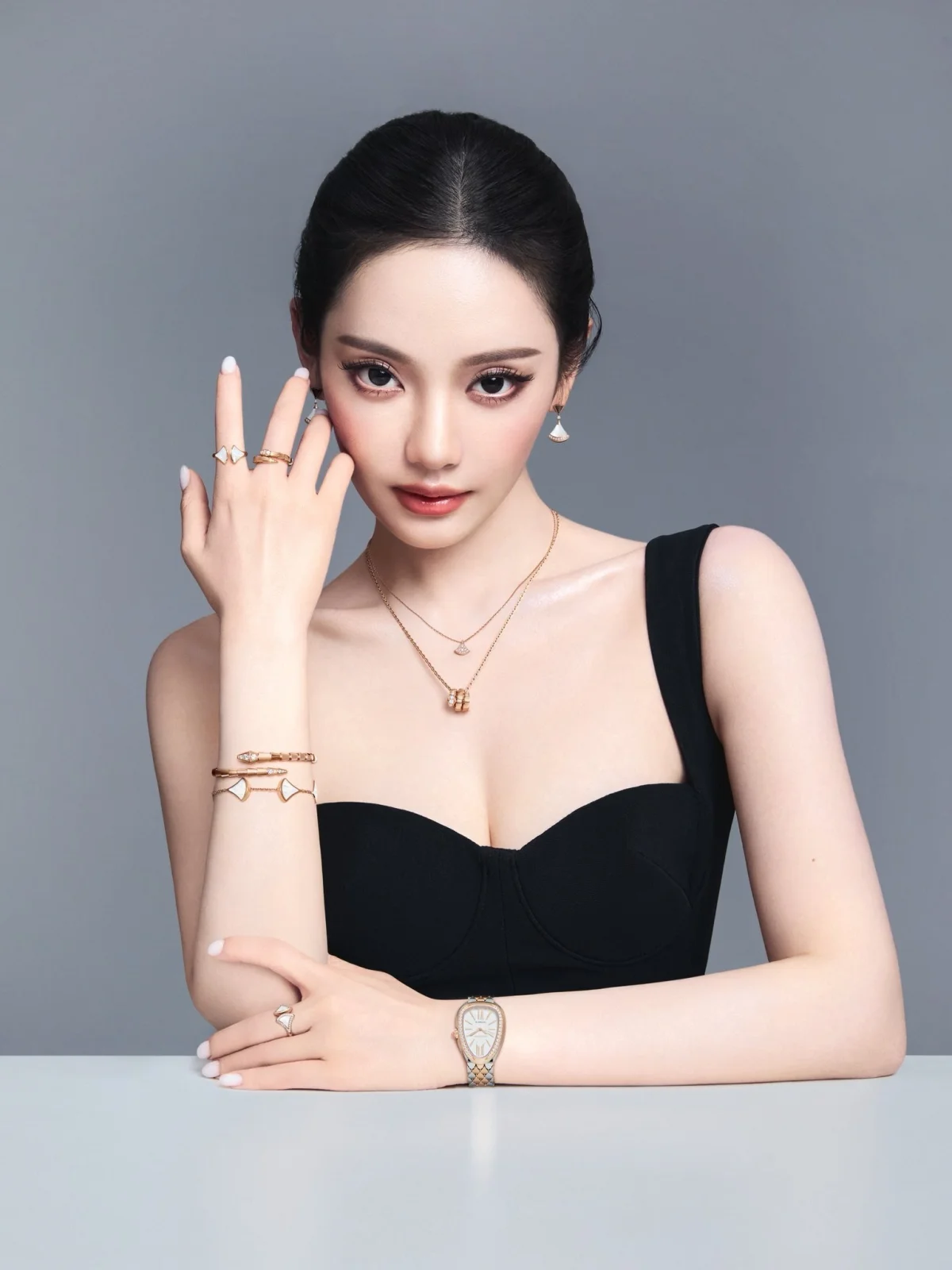 ниннин aespa эспа ningning кпоп к-поп кей поп kpop bvlgari амбассадор