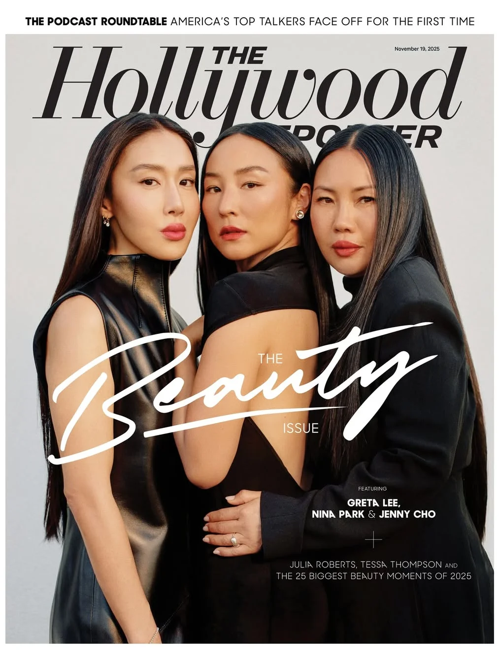 обложка журанала The Hollywood Reporter