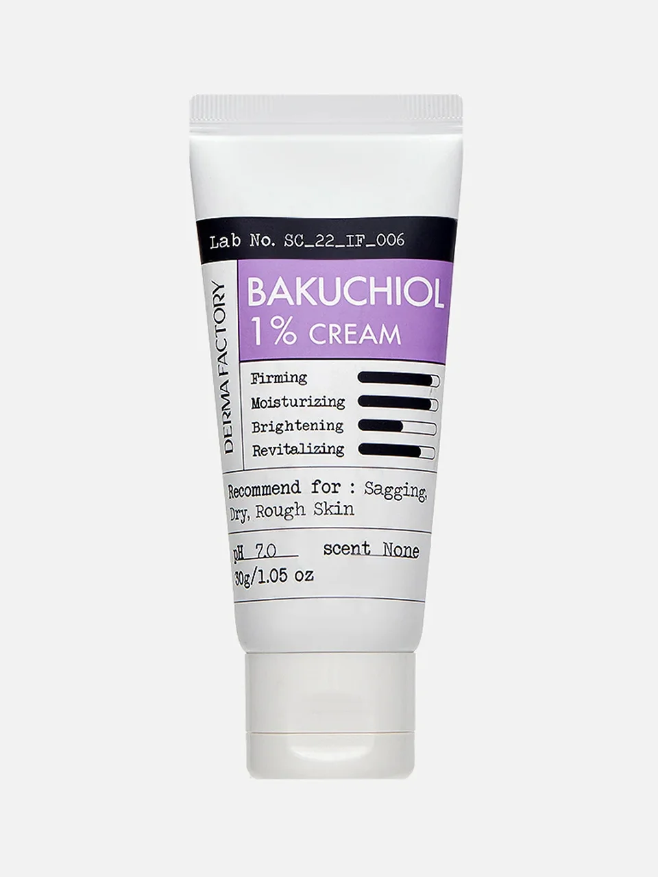 Антивозрастной крем для лица Bakuchiol 1%, Derma Factory